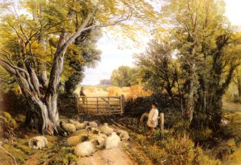 Frederick William Hulme : Hulme Frederick William Landscape In Wales